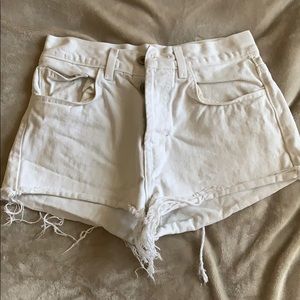 *sold on depop* Brandy Melville White High Waisted